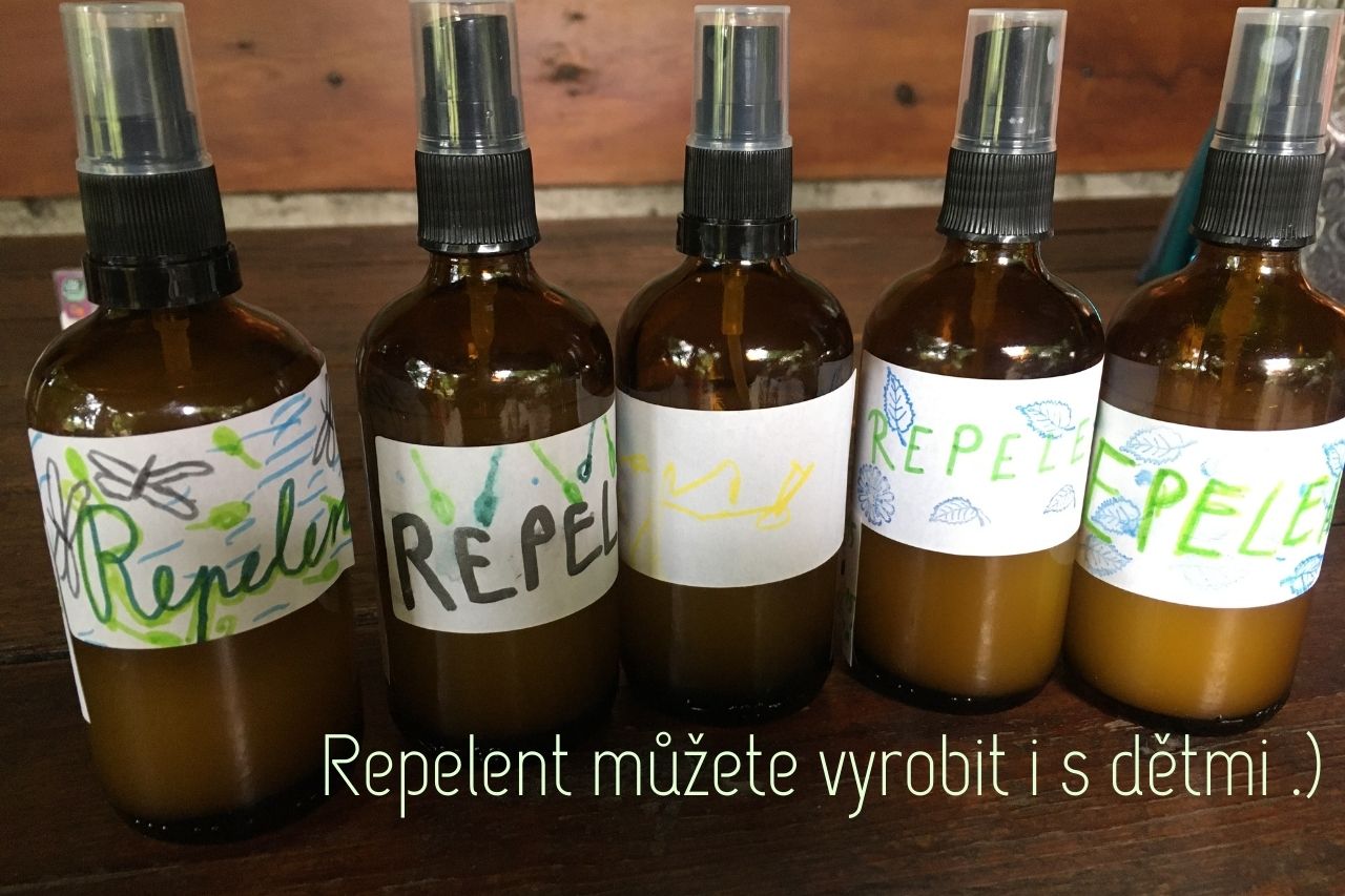 Domácí sprej proti komárům